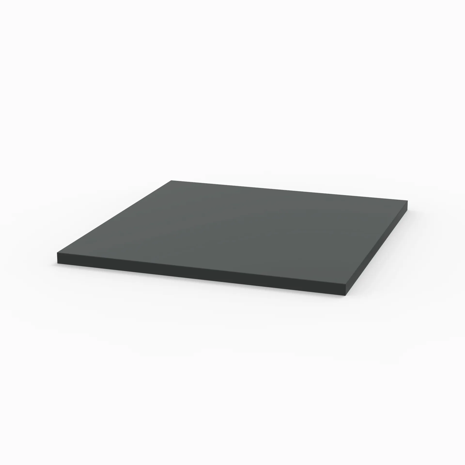 Sanipa Abdeckplatte „2morrow“ in Anthrazit (matt), 502 × 521 × 16 mm