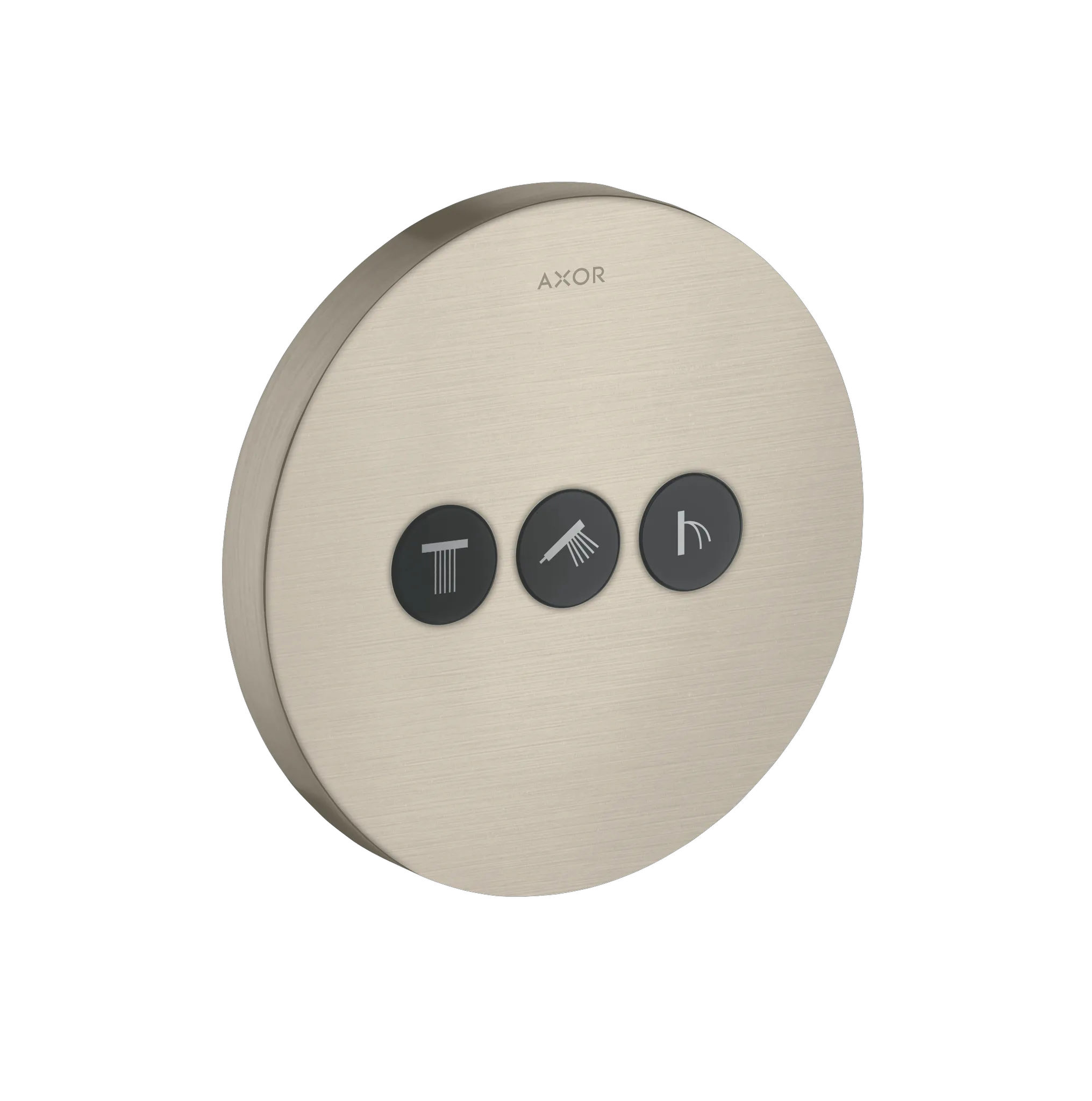 Absperrventil UP Axor ShowerSelect Fertigset 3 Verbraucher rund chrom Absperrventil UP Axor ShowerSelect Fertigset 3 Verbraucher rund chrom