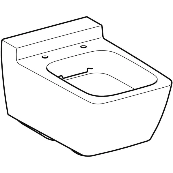 Wand-Tiefspül-WC „Xeno2“ geschlossene Form 35 × 37,5 × 54 cm in weiß alpin mit KeraTect®, ohne Spülrand Wand-Tiefspül-WC „Xeno2“ geschlossene Form 35 × 37,5 × 54 cm in weiß alpin mit KeraTect®, ohne Spülrand