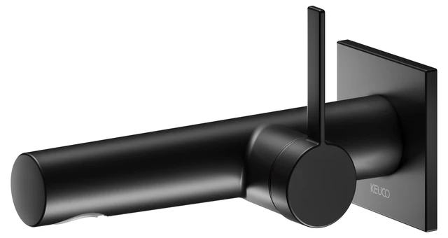 KEUCO IXMO Einhebel-Waschtischmischer Unterputz 1 Loch IXMO Pure schwarz matt KEUCO IXMO Einhebel-Waschtischmischer Unterputz 1 Loch IXMO Pure schwarz matt