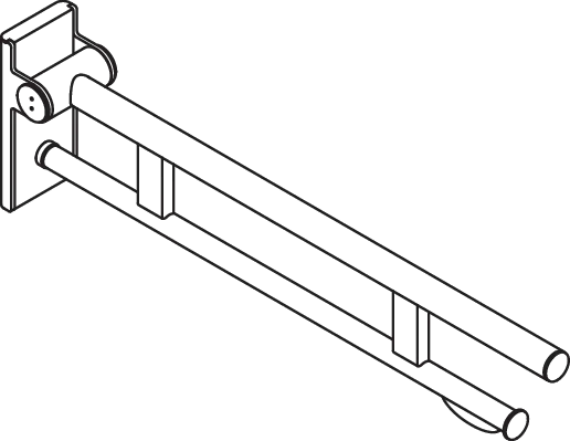 HEWI Stützklappgriff „System 900“