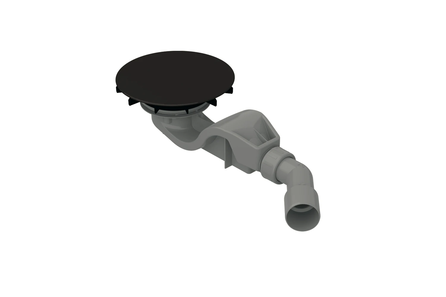 Bette Ablaufgarnitur für Duschwannen „BetteAir“ 50 Modell B525 152 mm in Anthracite Bette Ablaufgarnitur für Duschwannen „BetteAir“ 50 Modell B525 152 mm in Anthracite