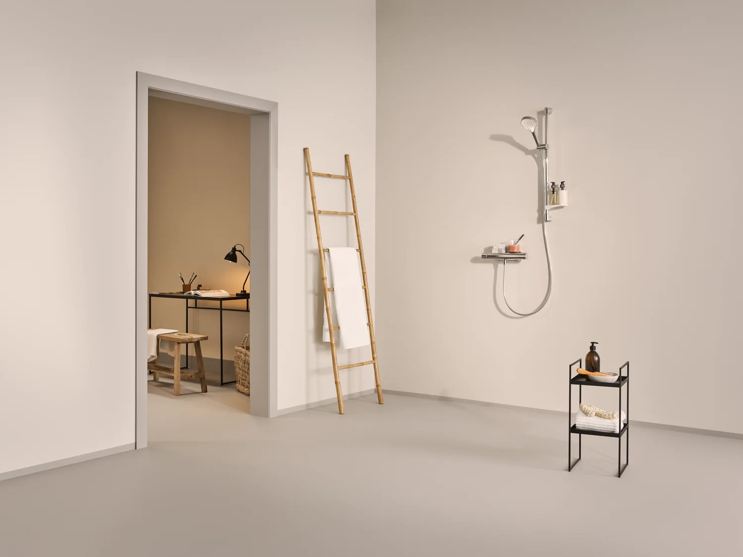 HansaOPTIMA Duscharmatur Hansaoptima 2023 Thermostat Chrom