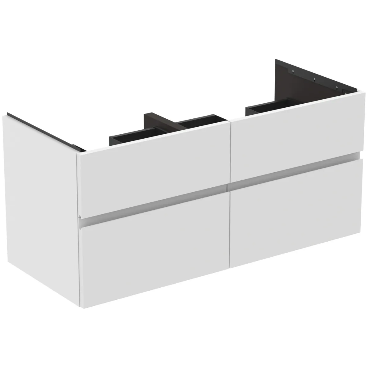 Ideal Standard Möbeldoppel-Waschtischunterschrank Finesse 1200x505x550mm Weiß matt Ideal Standard Möbeldoppel-Waschtischunterschrank Finesse 1200x505x550mm Weiß matt