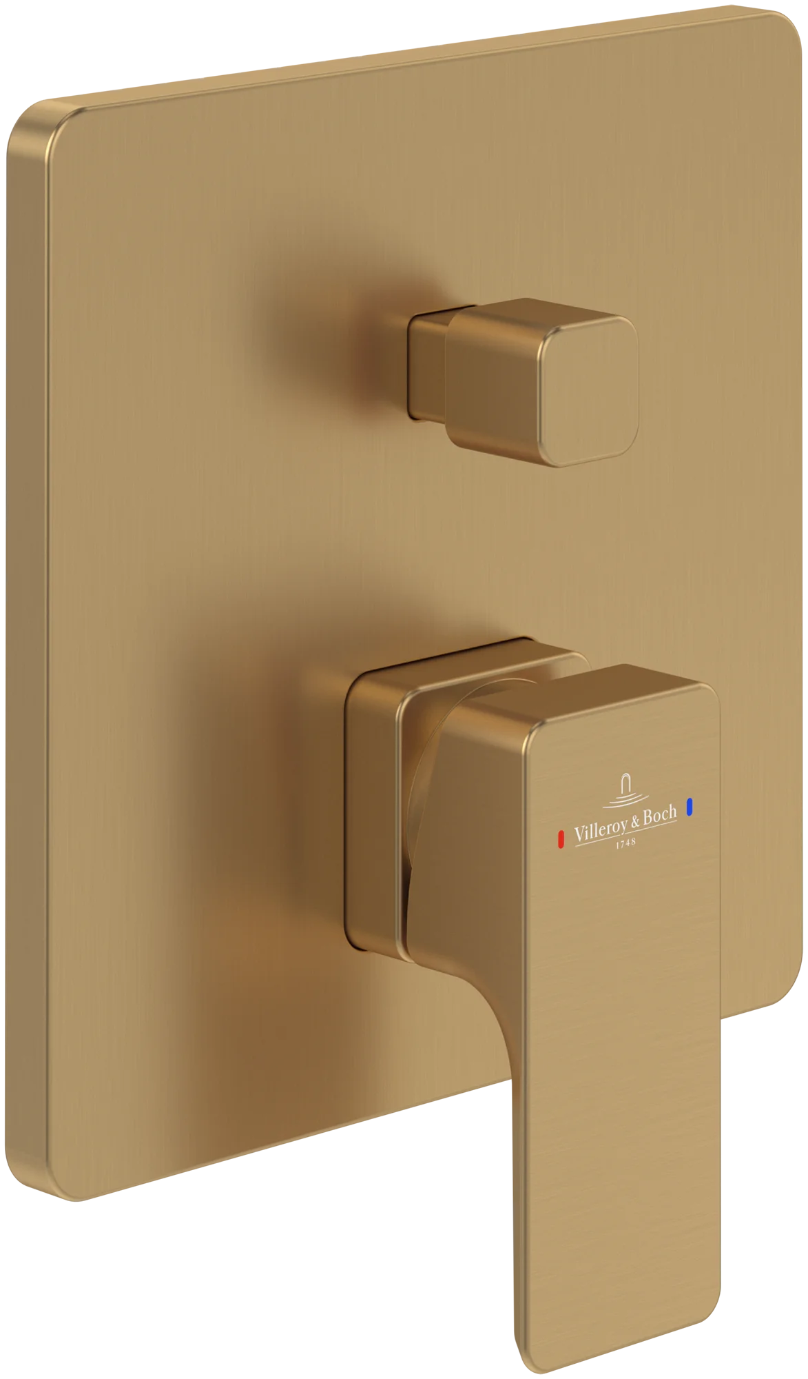 Villeroy & Boch Subway 3.0 Unterputz-Einhebel-Armatur TVS112003000 Brushed Gold