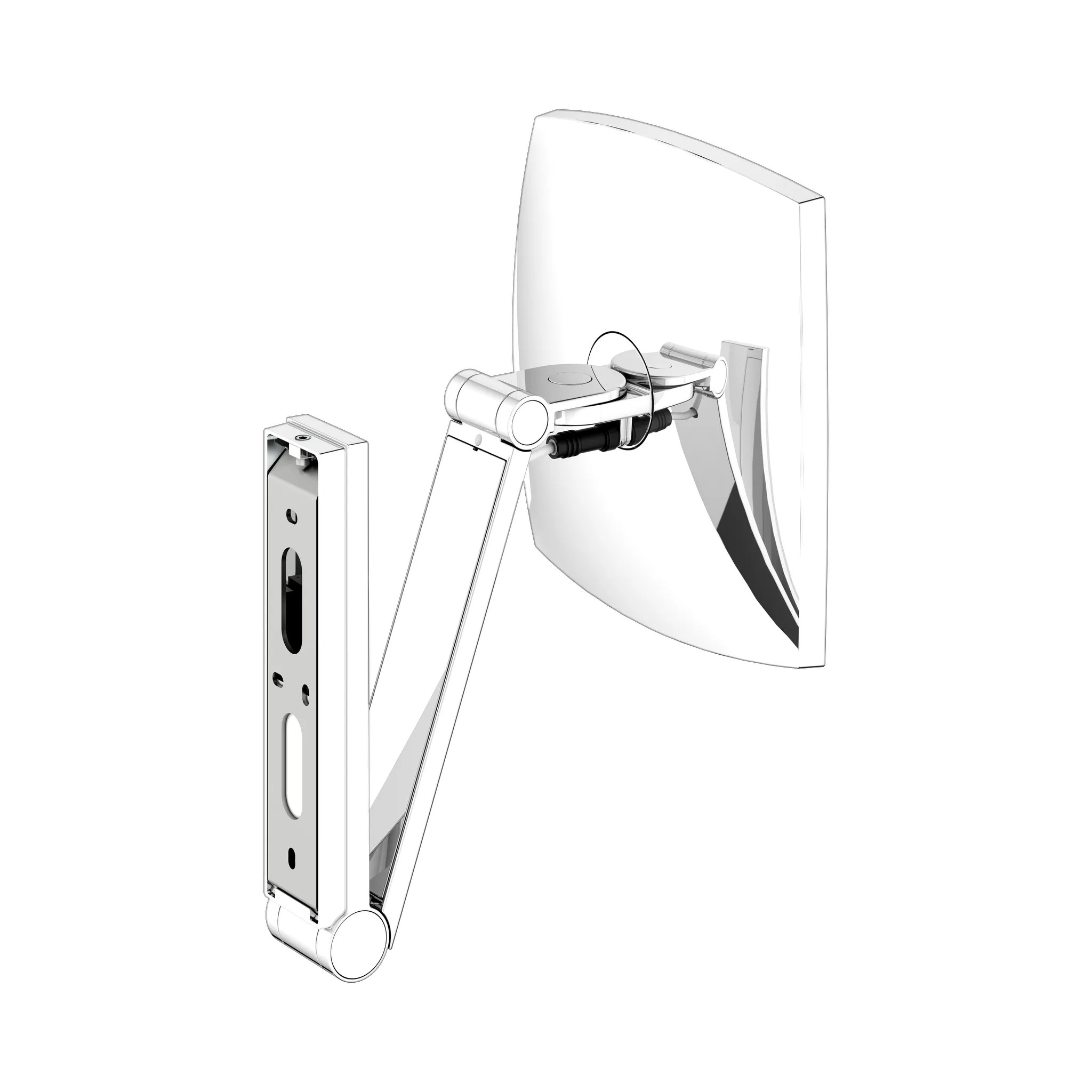 KEUCO Kosmetikspiegel mit Unterputz-Kabelführung „iLook_move“ Rechteck, mit Beleuchtung in Verchromt KEUCO Kosmetikspiegel mit Unterputz-Kabelführung „iLook_move“ Rechteck, mit Beleuchtung in Verchromt