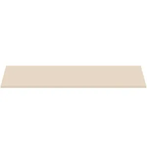 Waschtischplatte i.life B ohne Ausschnitt 1204x506x18mm Weiß matt Waschtischplatte i.life B ohne Ausschnitt 1204x506x18mm Weiß matt