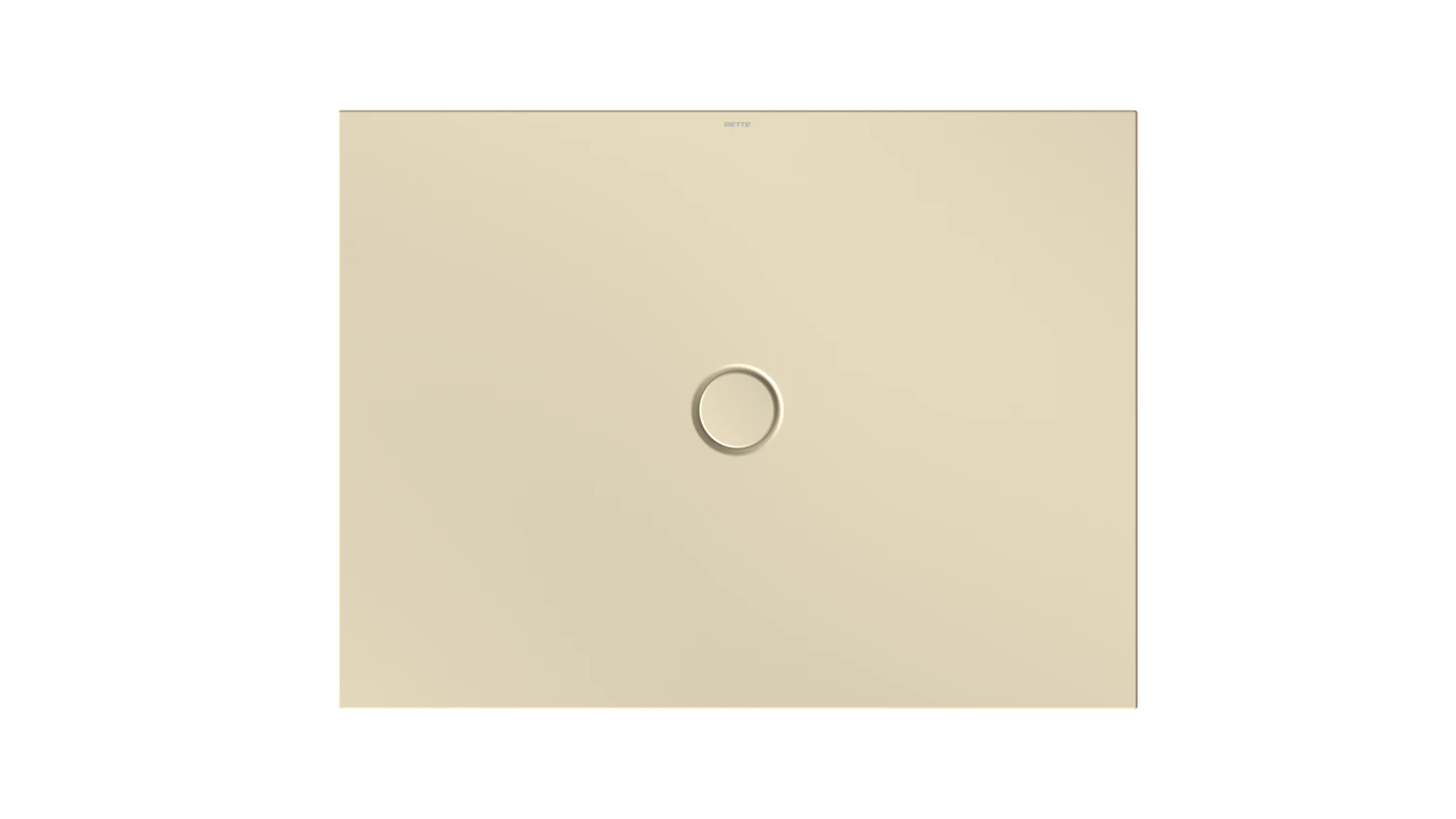 Bette rechteck Duschwanne „BetteFloor“ 1200 × 900 mm ohne Oberflächenbeschichtung, ohne Oberflächenveredelung, ohne Wannenträger, in Cream