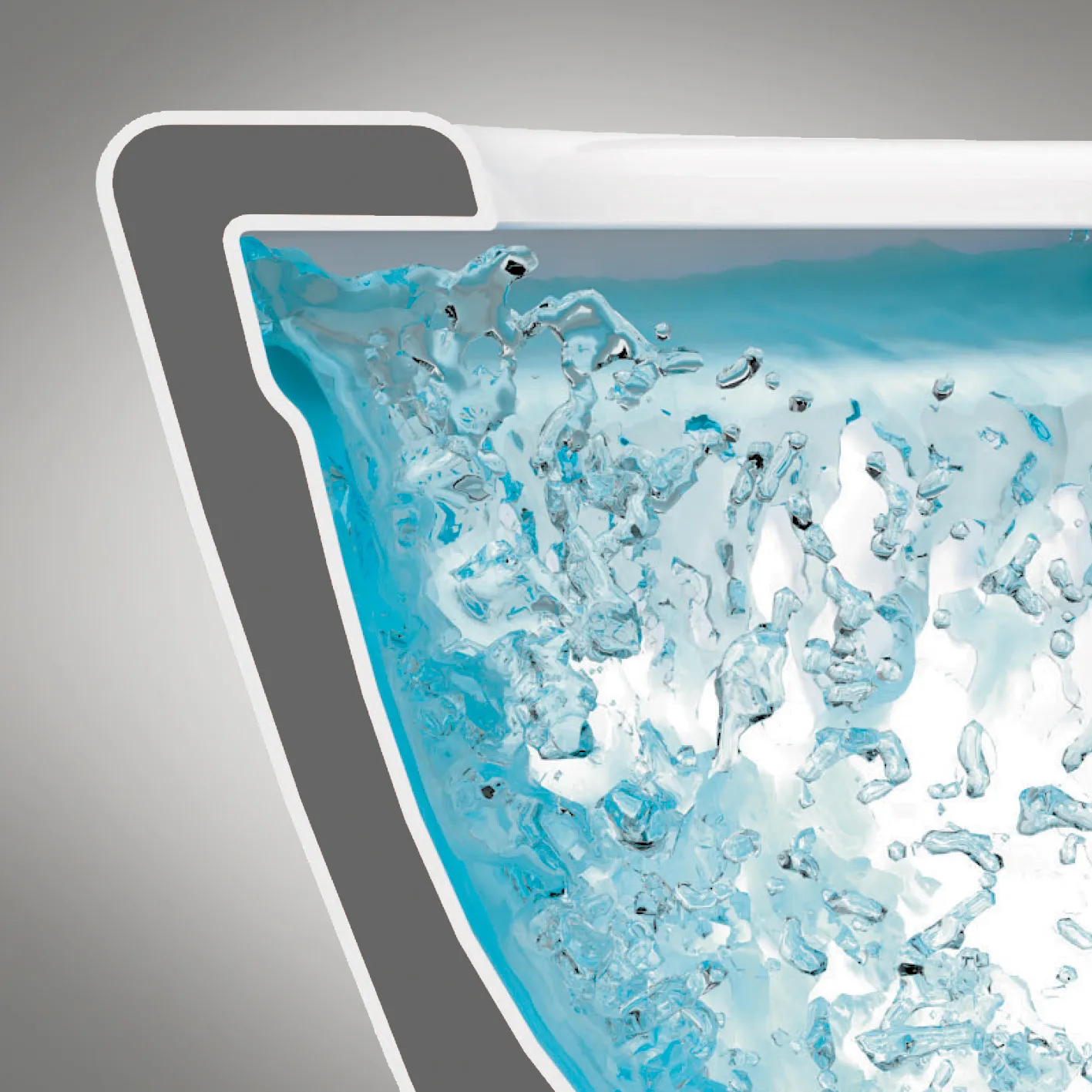 Absaug-Urinal DirectFlush „Venticello“, Befestigung verdeckt, ohne Zielobjekt, Zulauf verdeckt 28,5 × 32 × 54,5 cm in Weiß Alpin Absaug-Urinal DirectFlush „Venticello“, Befestigung verdeckt, ohne Zielobjekt, Zulauf verdeckt 28,5 × 32 × 54,5 cm in Weiß Alpin