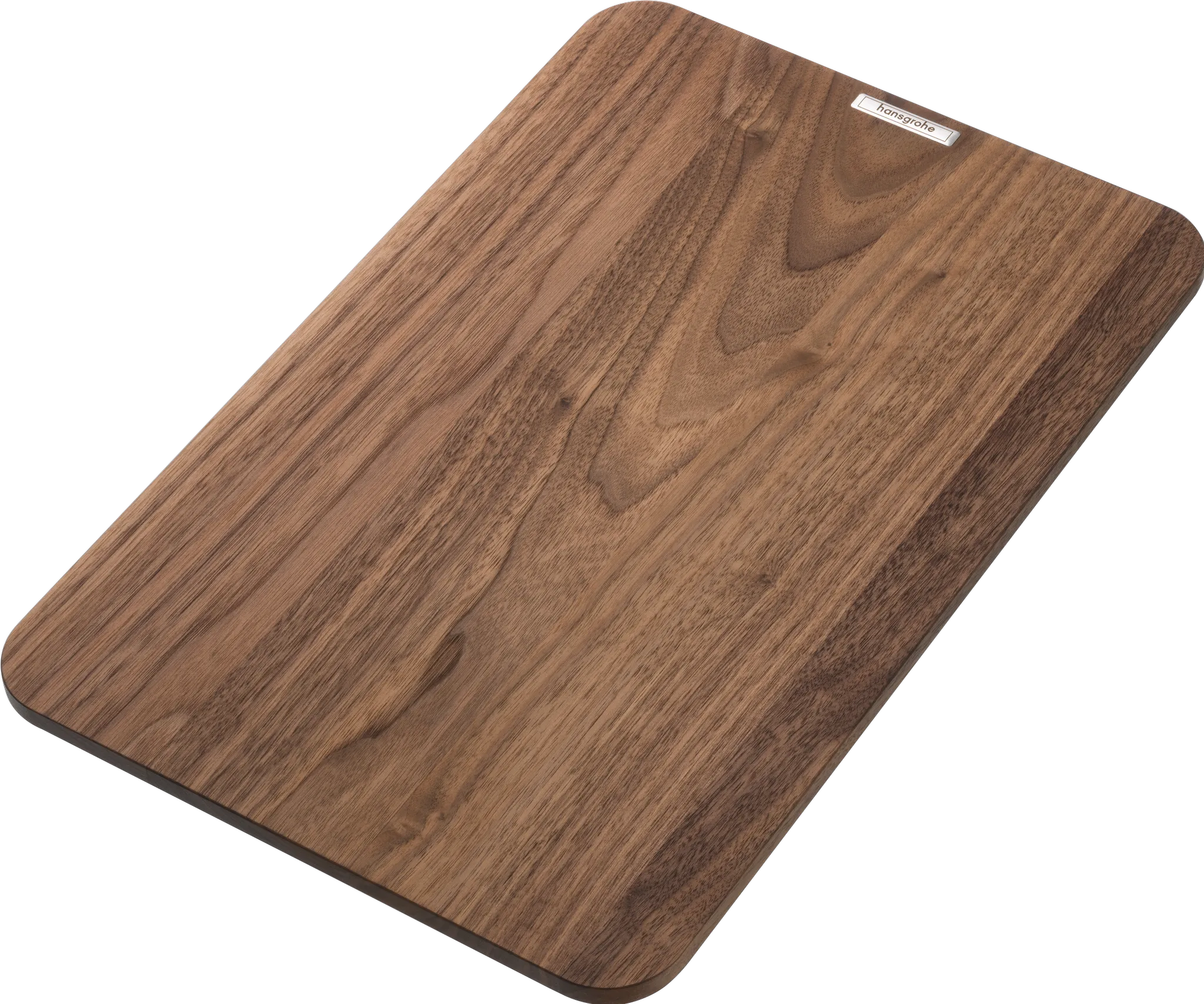 Hansgrohe Schneidebrett Nussbaum Dunkel aus der Serie F15 - passend für S51 SilicaTec Spülen und S71 Edelstahlspülen Hansgrohe Schneidebrett Nussbaum Dunkel aus der Serie F15 - passend für S51 SilicaTec Spülen und S71 Edelstahlspülen