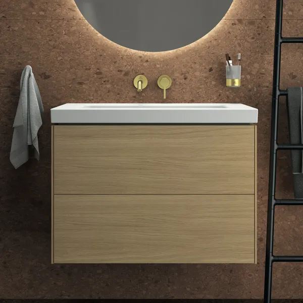 Ideal Standard ConcaAcc Zahnputzbecher rund Brushed Gold