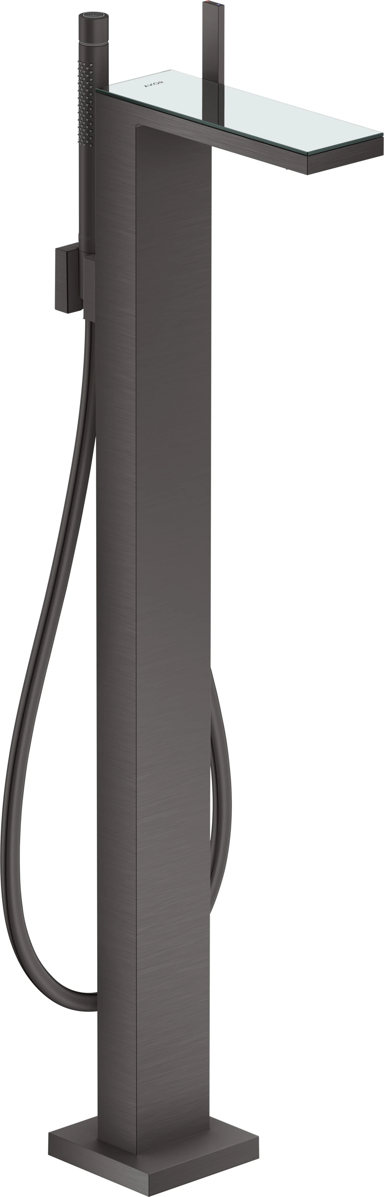 Hansgrohe AXOR MyEdition Einhebel-Wannenmischer bodenstehend, Brushed Black Chrome, Ausladung 196 mm Hansgrohe AXOR MyEdition Einhebel-Wannenmischer bodenstehend, Brushed Black Chrome, Ausladung 196 mm