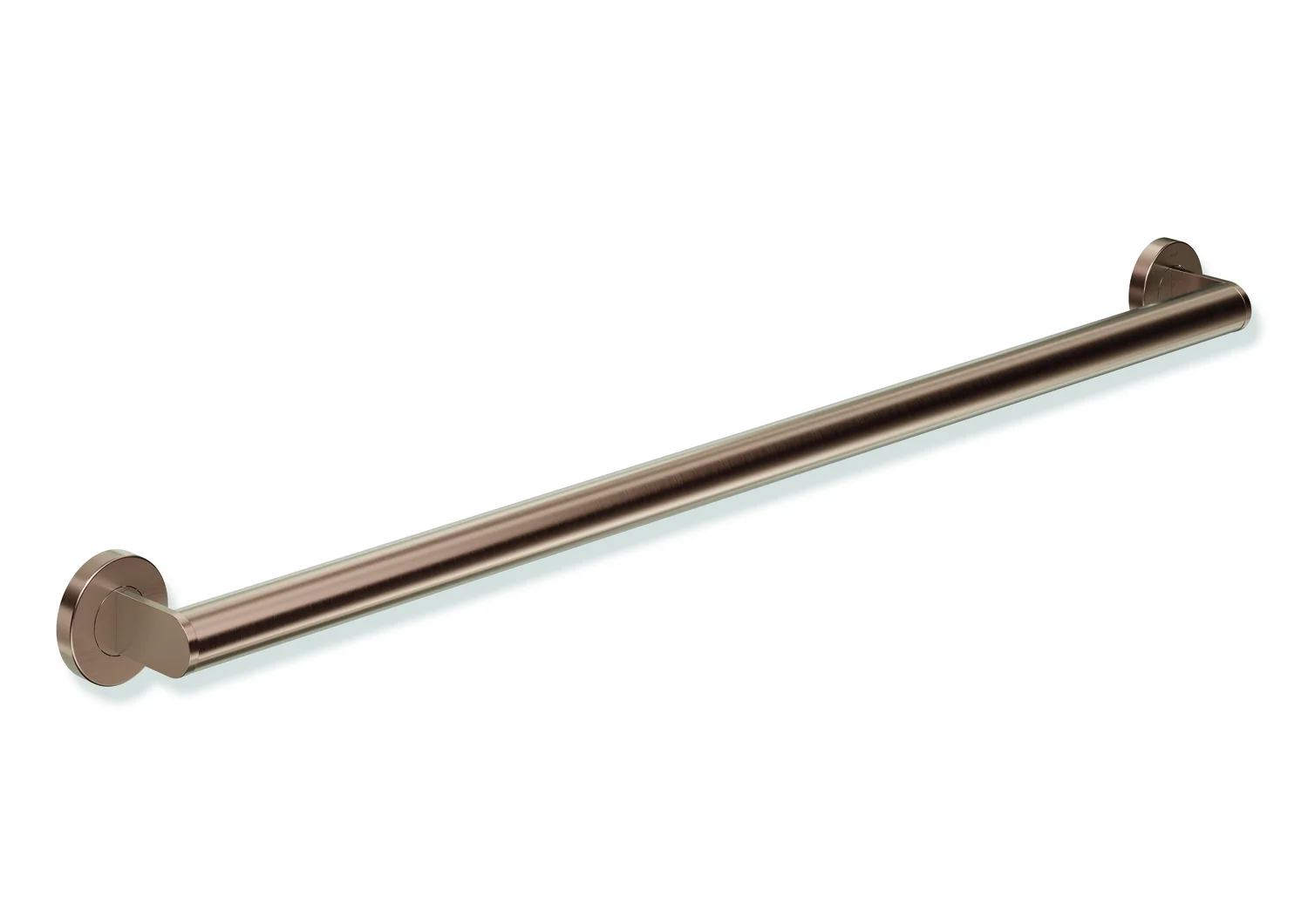 HEWI Haltegriff System 900, PVD Kupfer gebürstet, Achsmaß 914 mm, Stangendurchmesser 32 mm