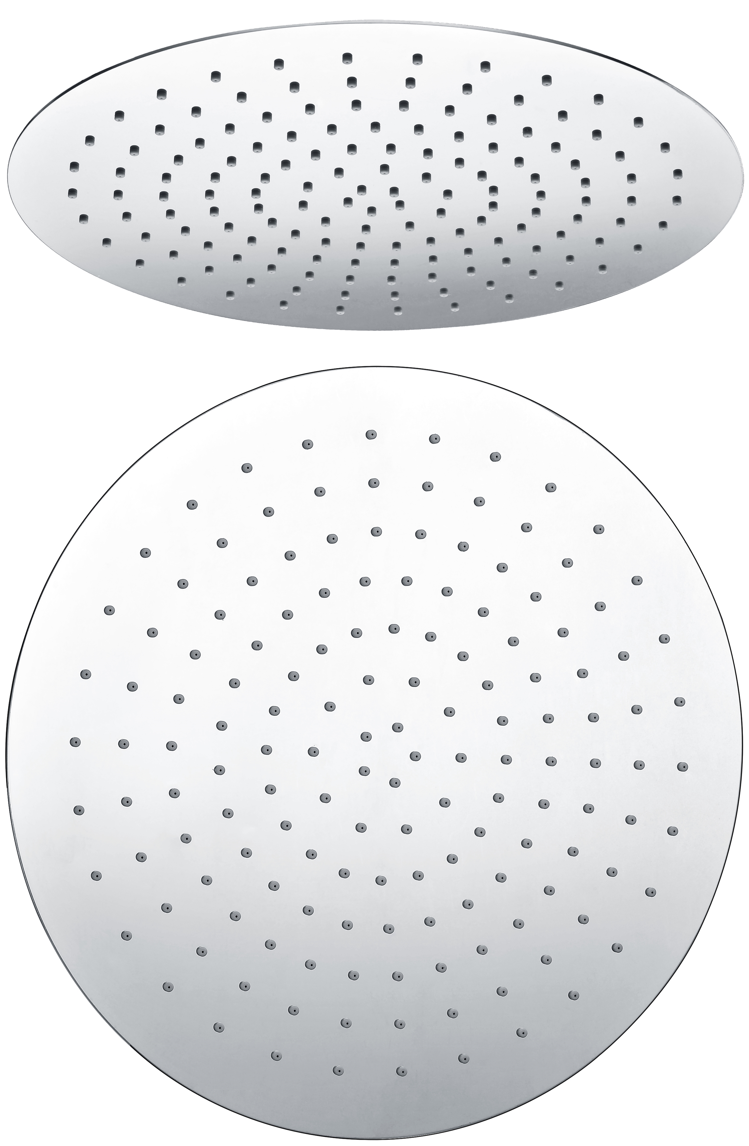 Kopfbrause AqvaGreen - rund - 400 mm Durchmesser - sichtbare Höhe 2,4 mm - "easy-clean" - 1/2″ IG - Kugelgelenk, 45° schwenkbar - 11,9 L/min bei 3 bar - Edelstahl, hochglanzpoliert Kopfbrause AqvaGreen - rund - 400 mm Durchmesser - sichtbare Höhe 2,4 mm - "easy-clean" - 1/2″ IG - Kugelgelenk, 45° schwenkbar - 11,9 L/min bei 3 bar - Edelstahl, hochglanzpoliert
