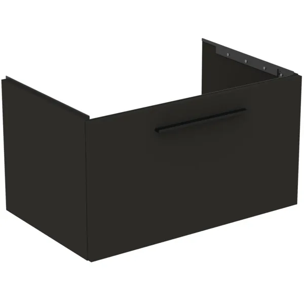 Ideal Standard i.life B 120cm Möbel-Set 1 Auszug Griff Schwarz Carbongrau matt Ideal Standard i.life B 120cm Möbel-Set 1 Auszug Griff Schwarz Carbongrau matt