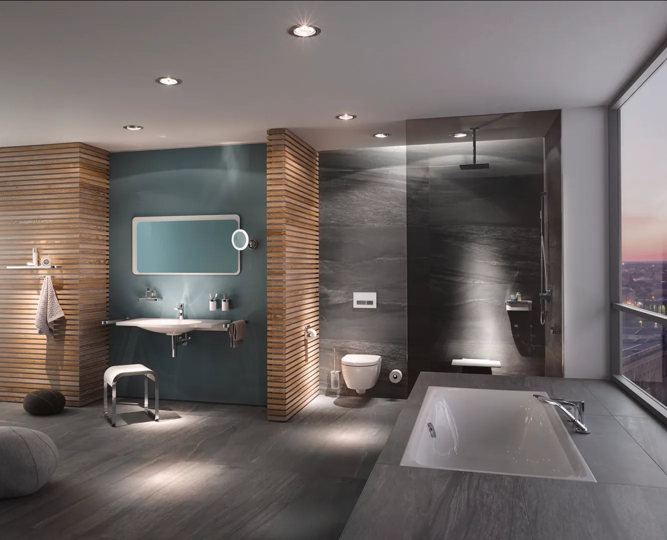 Ablage des Systems 800, Halter aus Metall, verchromt, mit satinierter Glasplatte, 600 mm breit, 20 mm hoch, 106 mm tief Ablage des Systems 800, Halter aus Metall, verchromt, mit satinierter Glasplatte, 600 mm breit, 20 mm hoch, 106 mm tief