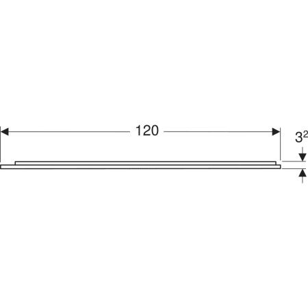 Geberit Option Plus Square Lichtspiegel, direkt & indirekt beleuchtet, 120x70 cm, schwarz matt / Aluminium eloxiert Geberit Option Plus Square Lichtspiegel, direkt & indirekt beleuchtet, 120x70 cm, schwarz matt / Aluminium eloxiert