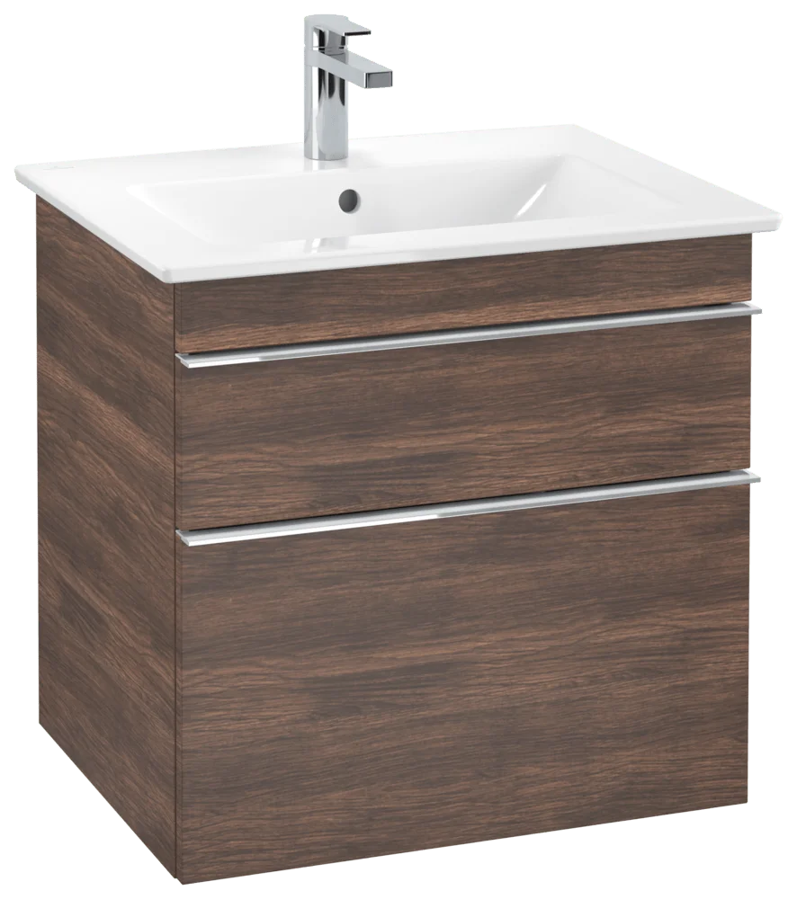 Villeroy & Boch Waschbeckenunterschrank Venticello, Arizona Oak, 603 x 590 x 502 mm, Eckig, SoftClosing, 1 Waschbecken, 2 Auszüge Villeroy & Boch Waschbeckenunterschrank Venticello, Arizona Oak, 603 x 590 x 502 mm, Eckig, SoftClosing, 1 Waschbecken, 2 Auszüge