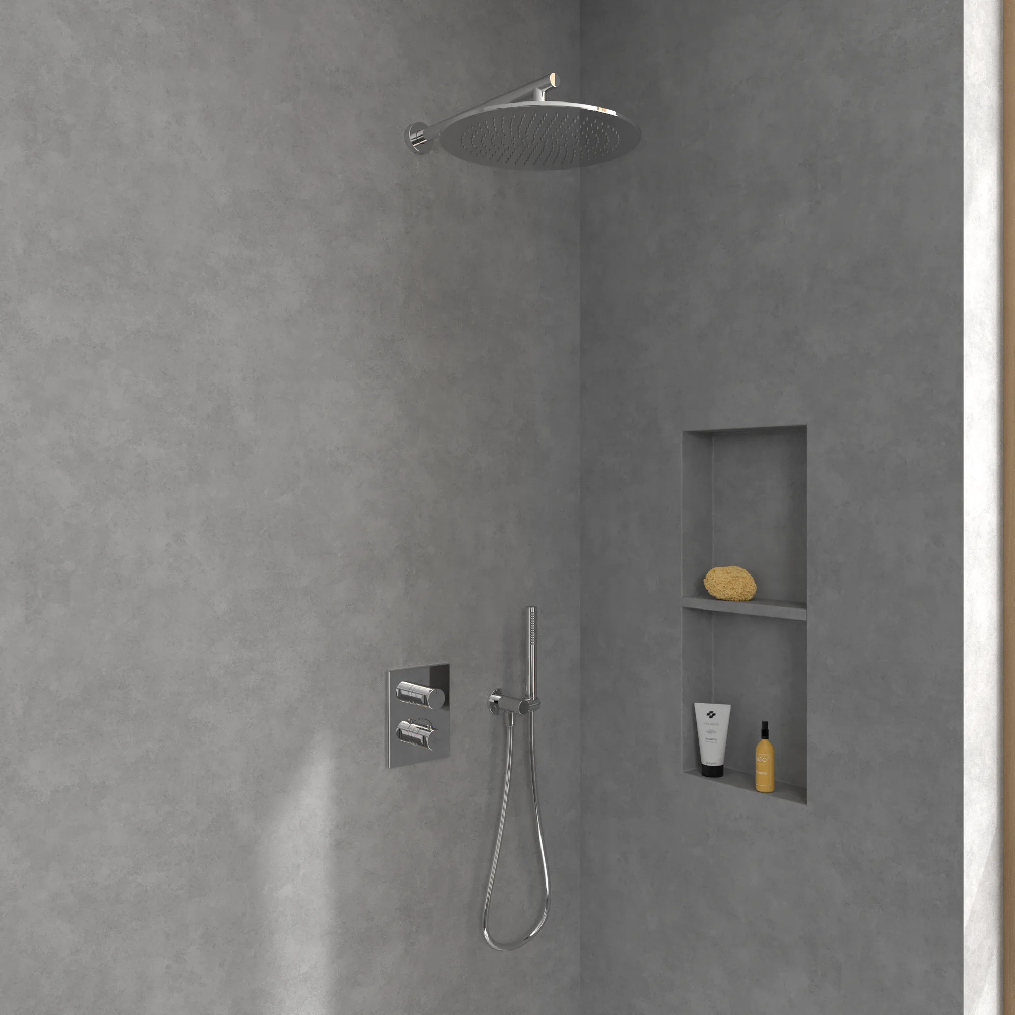 Zweihand-Unterputz-Armatur TVD00065300061 5,8 cm in Chrom Zweihand-Unterputz-Armatur TVD00065300061 5,8 cm in Chrom