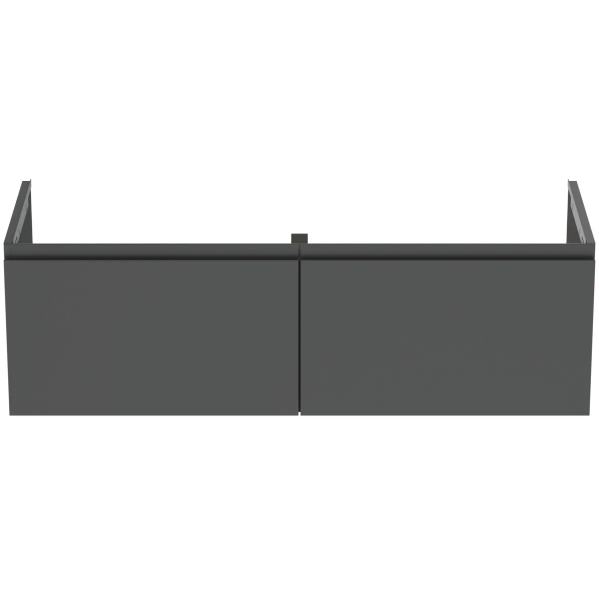 Ideal Standard Möbeldoppel-Waschtischunterschrank Finesse 1200x440x375mm Anthrazit matt Ideal Standard Möbeldoppel-Waschtischunterschrank Finesse 1200x440x375mm Anthrazit matt