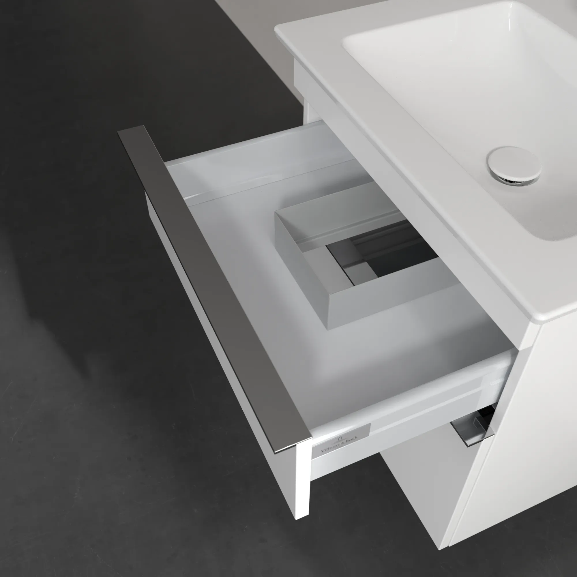 Villeroy & Boch Venticello Waschbeckenunterschrank A92301, 553 x 590 x 502 mm, White Matt Villeroy & Boch Venticello Waschbeckenunterschrank A92301, 553 x 590 x 502 mm, White Matt