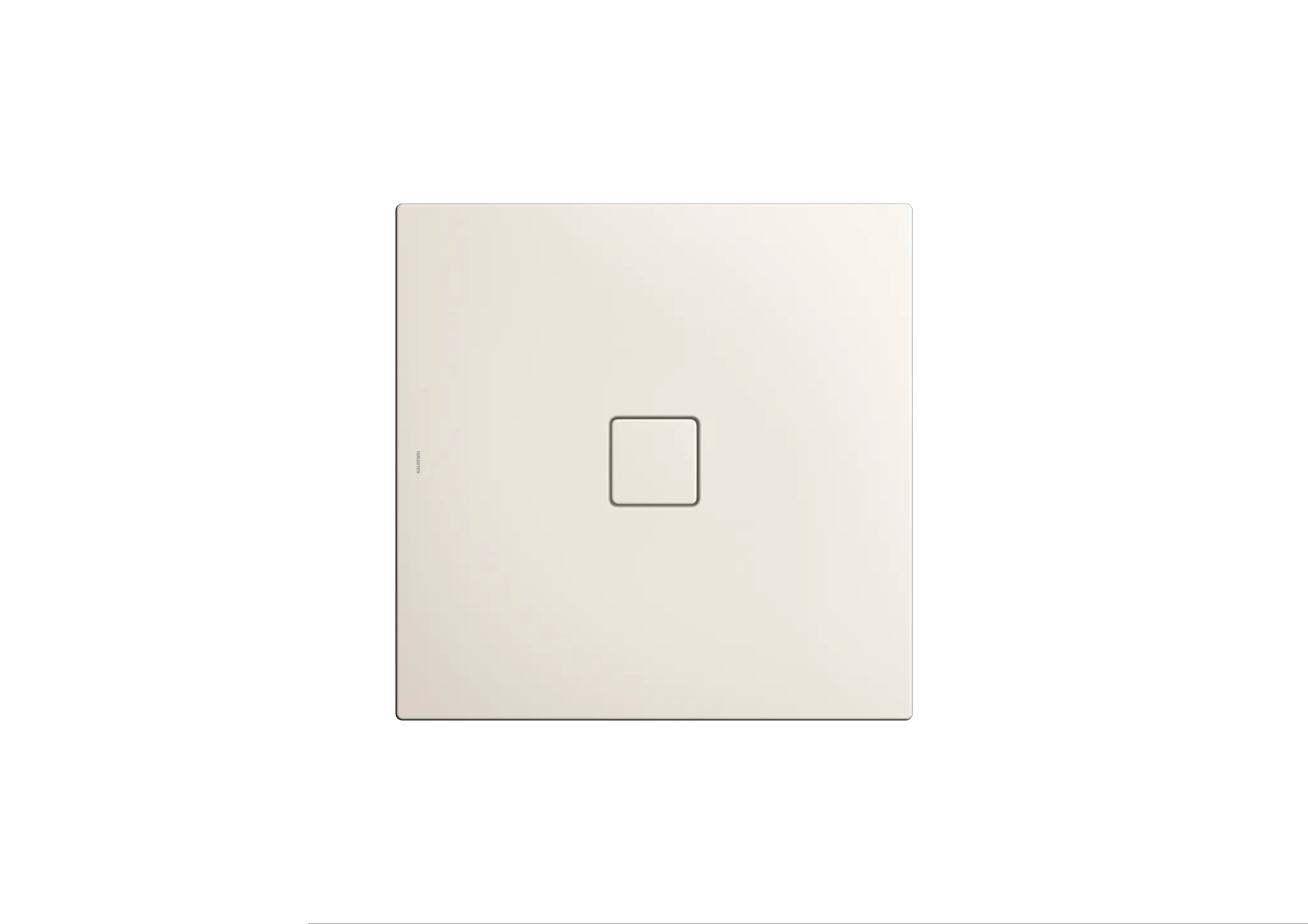Kaldewei quadrat Duschwanne „Conoflat“ 80 × 80 cm in pergamon