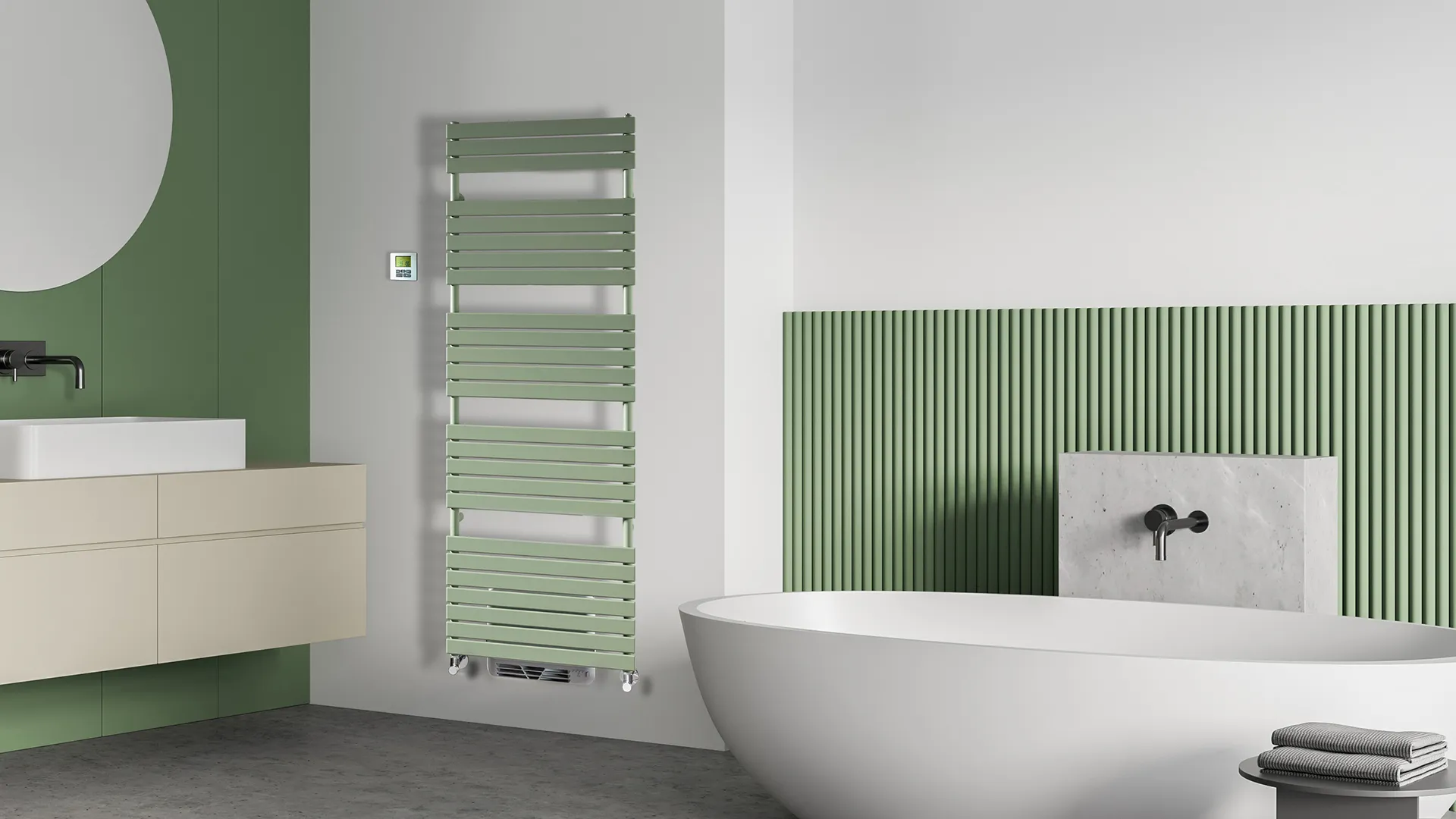 BEMM Badheizkörper Xilo Air Mix H1520X110X606, Weiß BEMM Badheizkörper Xilo Air Mix H1520X110X606, Weiß