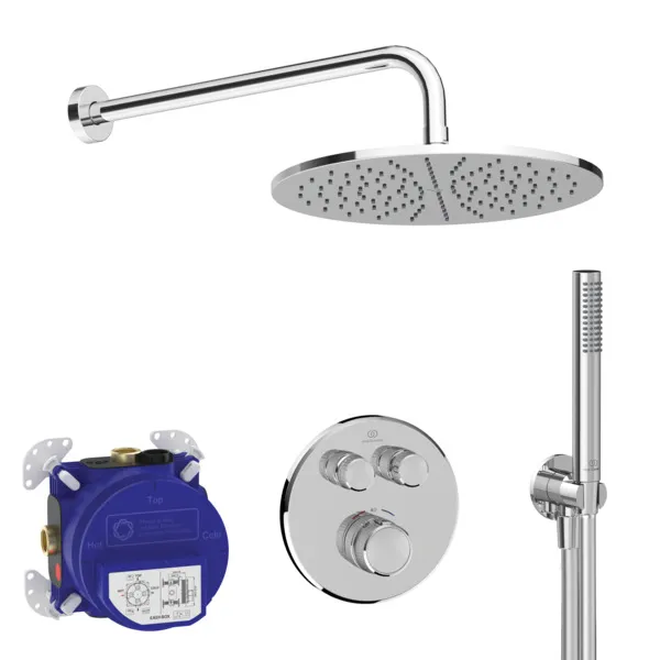 Ideal Standard Ceratherm Navigo Armaturen-Paket Chrom Ideal Standard Ceratherm Navigo Armaturen-Paket Chrom