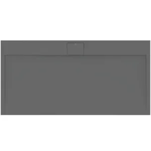 Ideal Standard Duschwanne „UltraFlatSi.life“ 80 × 160 cm in Quarzgrau