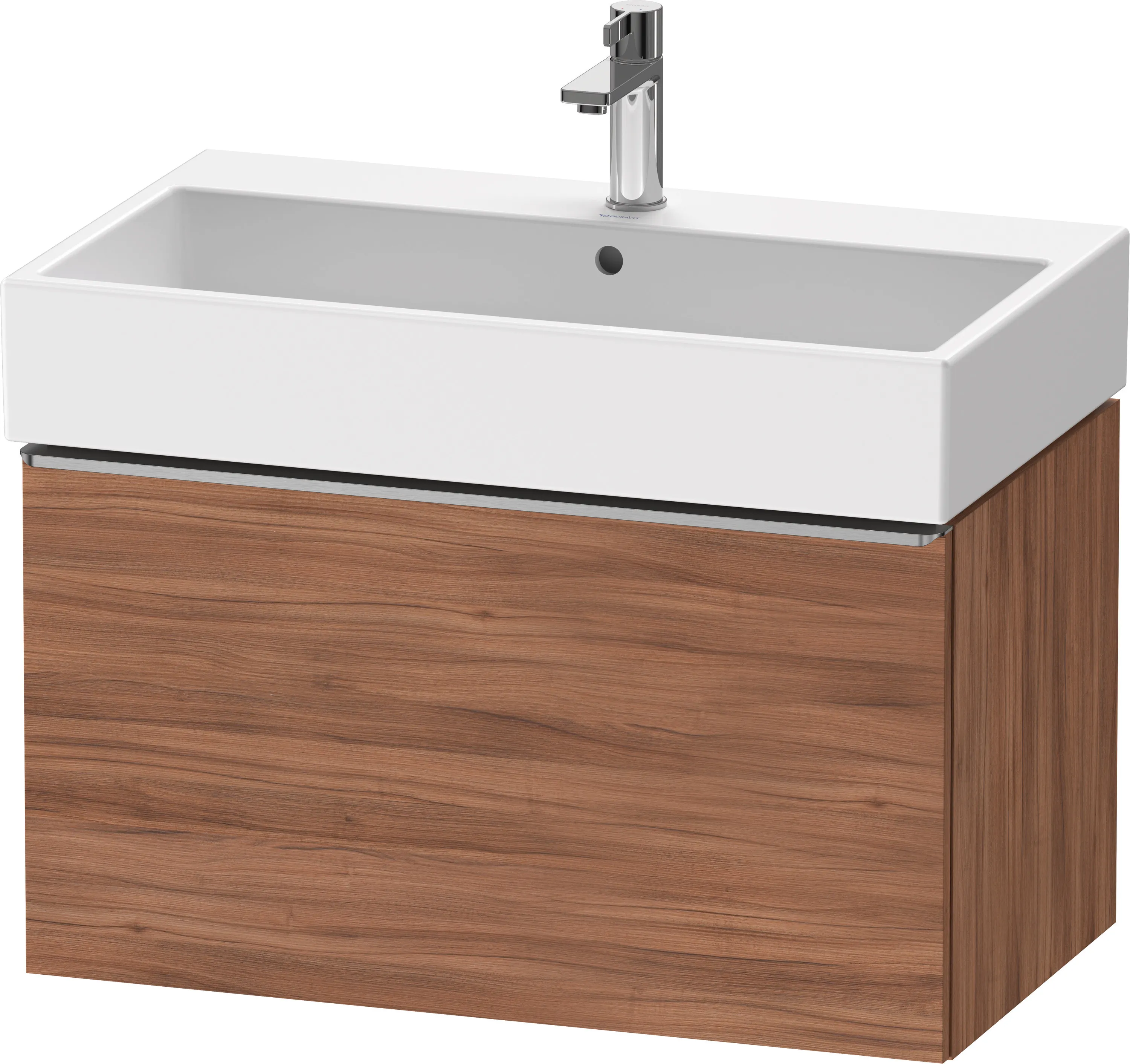Duravit Waschtischunterschrank wandhängend „D-Neo“ 78,4 × 44 × 44,2 cm Nussbaum Natur Duravit Waschtischunterschrank wandhängend „D-Neo“ 78,4 × 44 × 44,2 cm Nussbaum Natur