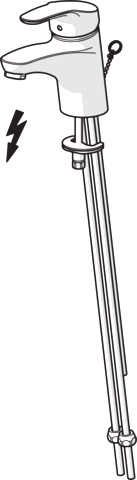 Einhand-Waschtischarmatur „Mix“ Ausladung 141 mm in Chrom Einhand-Waschtischarmatur „Mix“ Ausladung 141 mm in Chrom