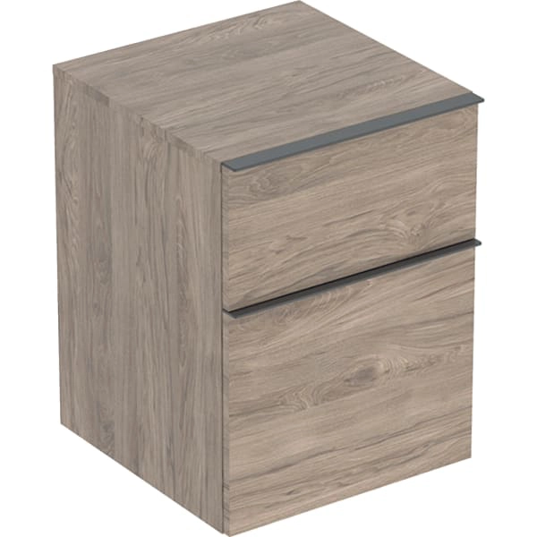 Geberit Hochschrank „iCon“ Nussbaum hickory / Melamin Holzstruktur