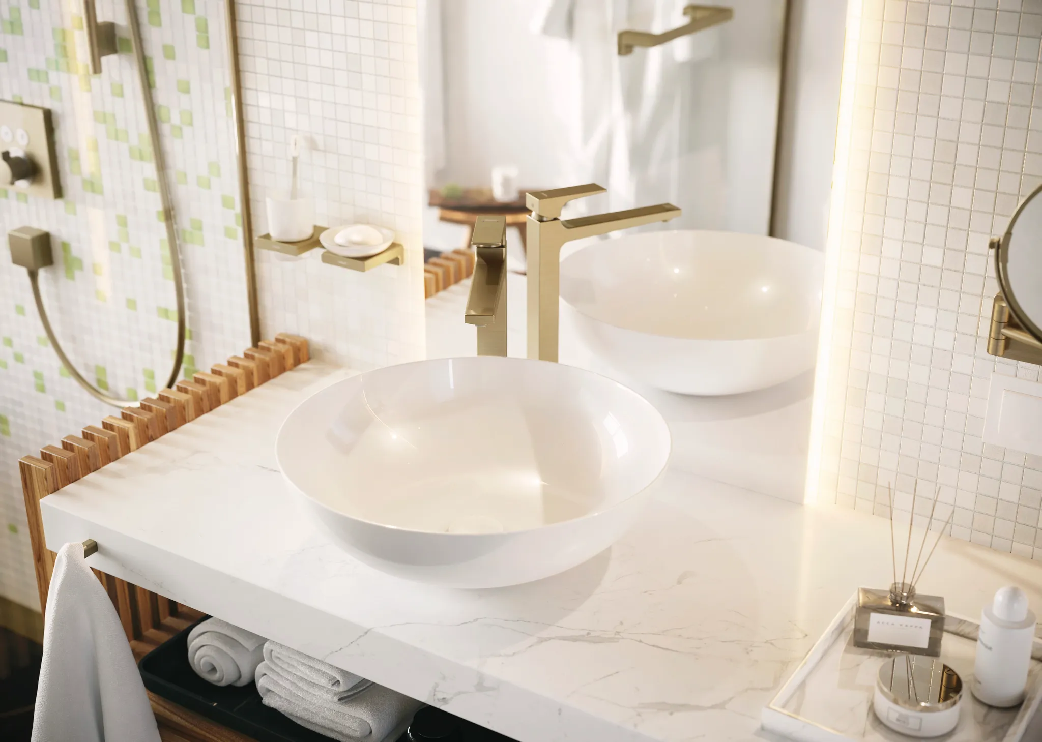 Thermostat Unterputz ShowerSelect Fertigset 2 Verbraucher chrom Thermostat Unterputz ShowerSelect Fertigset 2 Verbraucher chrom