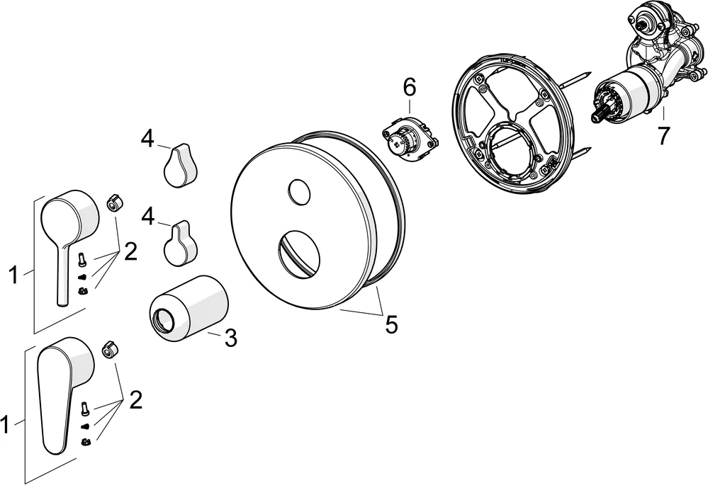 HansaVANTIS Wannen- und Brausearmatur Hansavantis 2022 Chrom