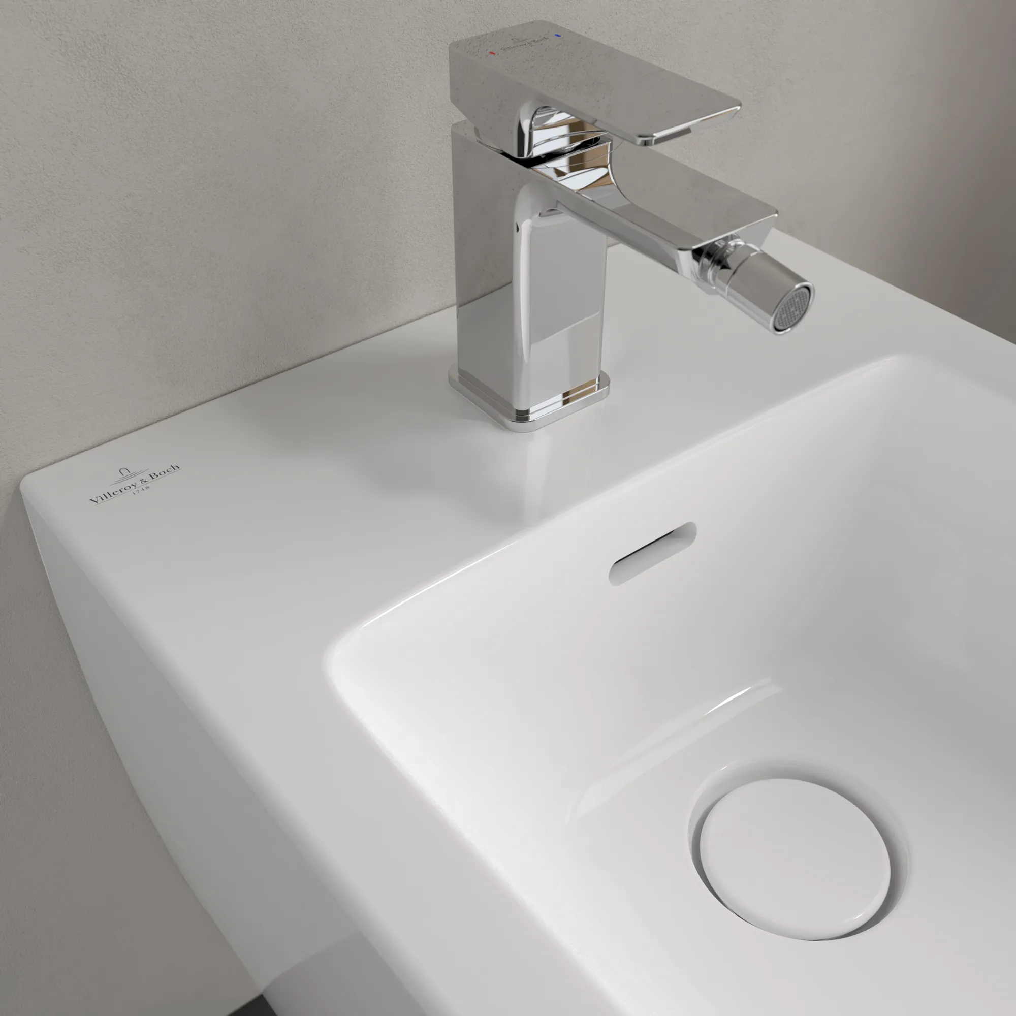 Villeroy & Boch Stand-Bidet „Subway 3.0“ bodenstehend 370 × 595 × 400 mm in Weiß Alpin Villeroy & Boch Stand-Bidet „Subway 3.0“ bodenstehend 370 × 595 × 400 mm in Weiß Alpin