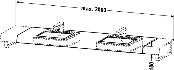 Duravit Konsole „DuraStyle“