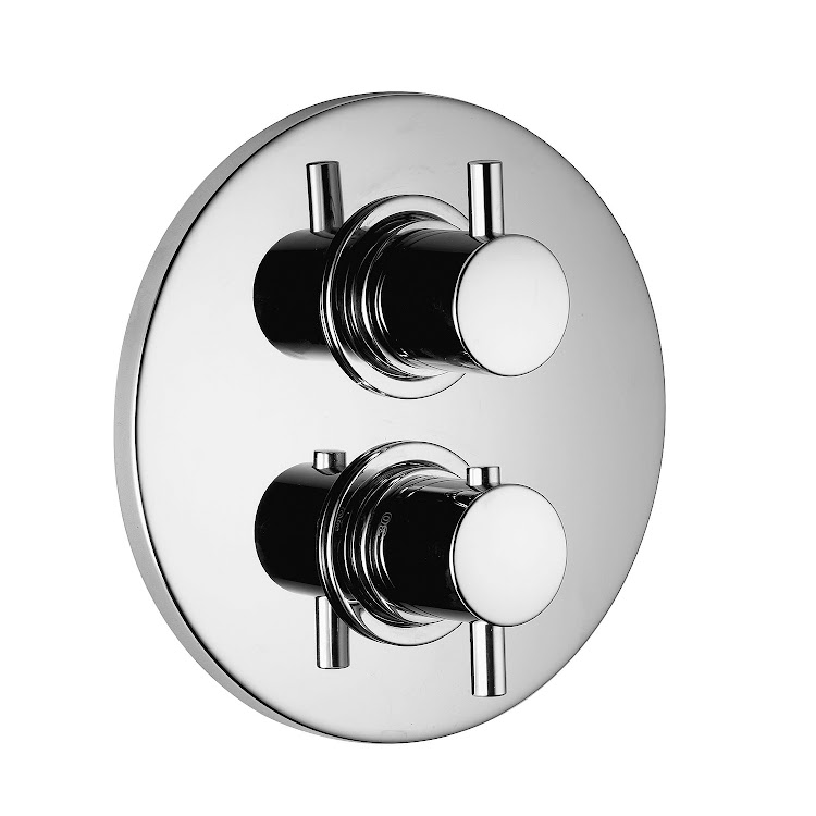 HSK Thermostat „Rund“ in chrom HSK Thermostat „Rund“ in chrom