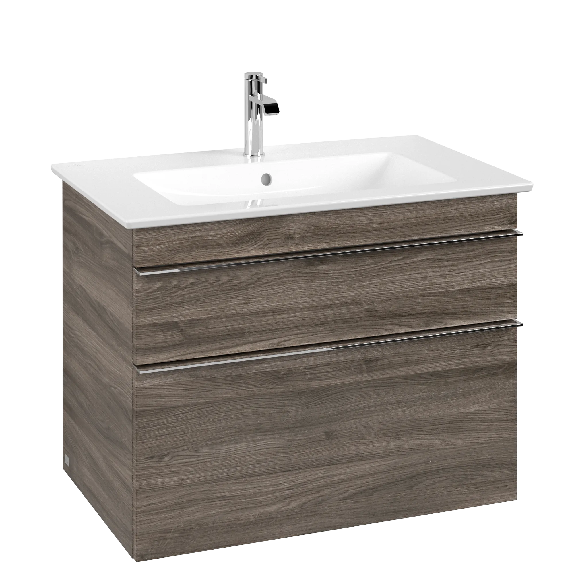 Villeroy & Boch Waschtischunterschrank „Venticello“ für Schrankwaschtisch 753 × 590 × 502 mm Stone Oak, für Becken mittig