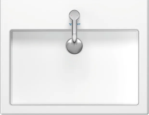 Wandwaschtisch „Vero“, mit Überlauf, Hahnlochposition mittig Wandwaschtisch „Vero“, mit Überlauf, Hahnlochposition mittig