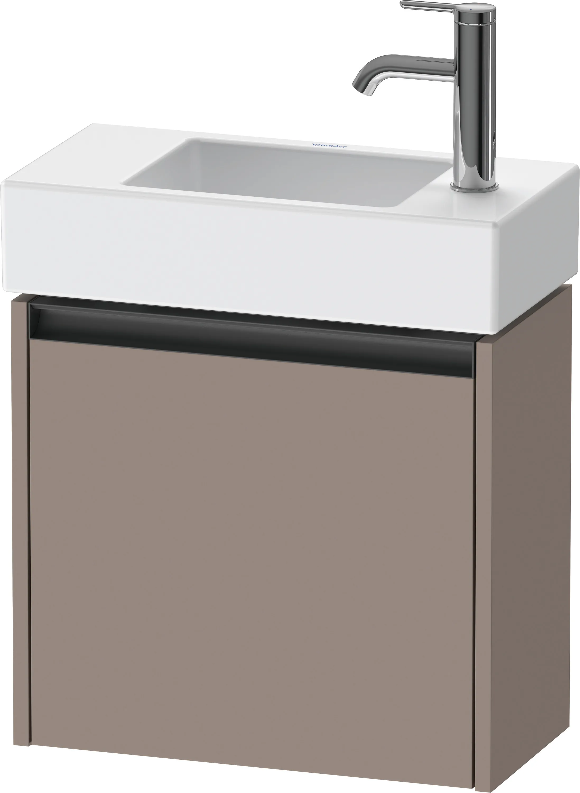 Duravit Waschtischunterschrank wandhängend „Ketho.2“ 48,4 × 44 × 23,8 cm Basalt Matt Duravit Waschtischunterschrank wandhängend „Ketho.2“ 48,4 × 44 × 23,8 cm Basalt Matt