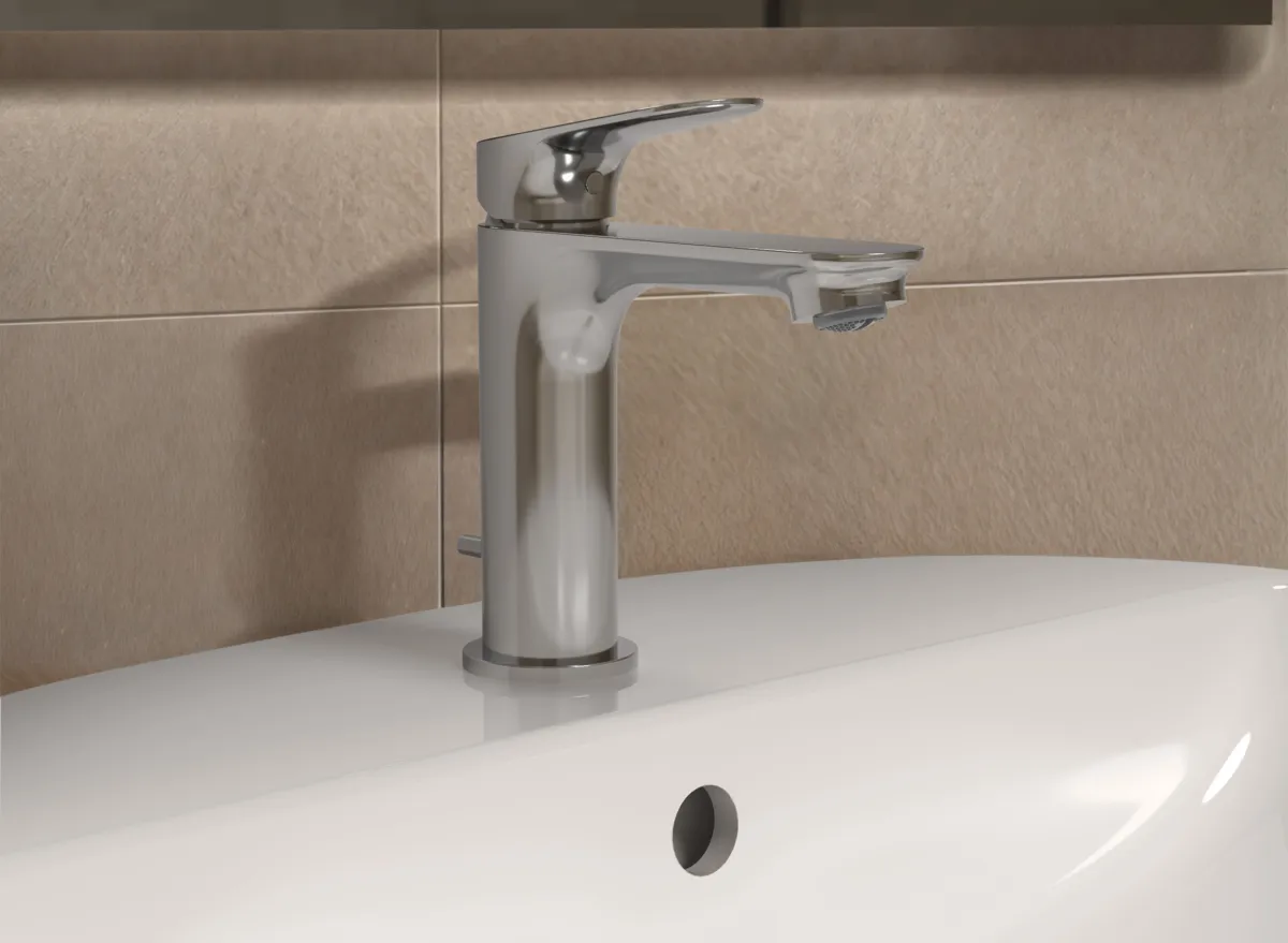 Einhand-Waschtischarmatur „Ceralife O“ Ausladung 110 mm Einhand-Waschtischarmatur „Ceralife O“ Ausladung 110 mm