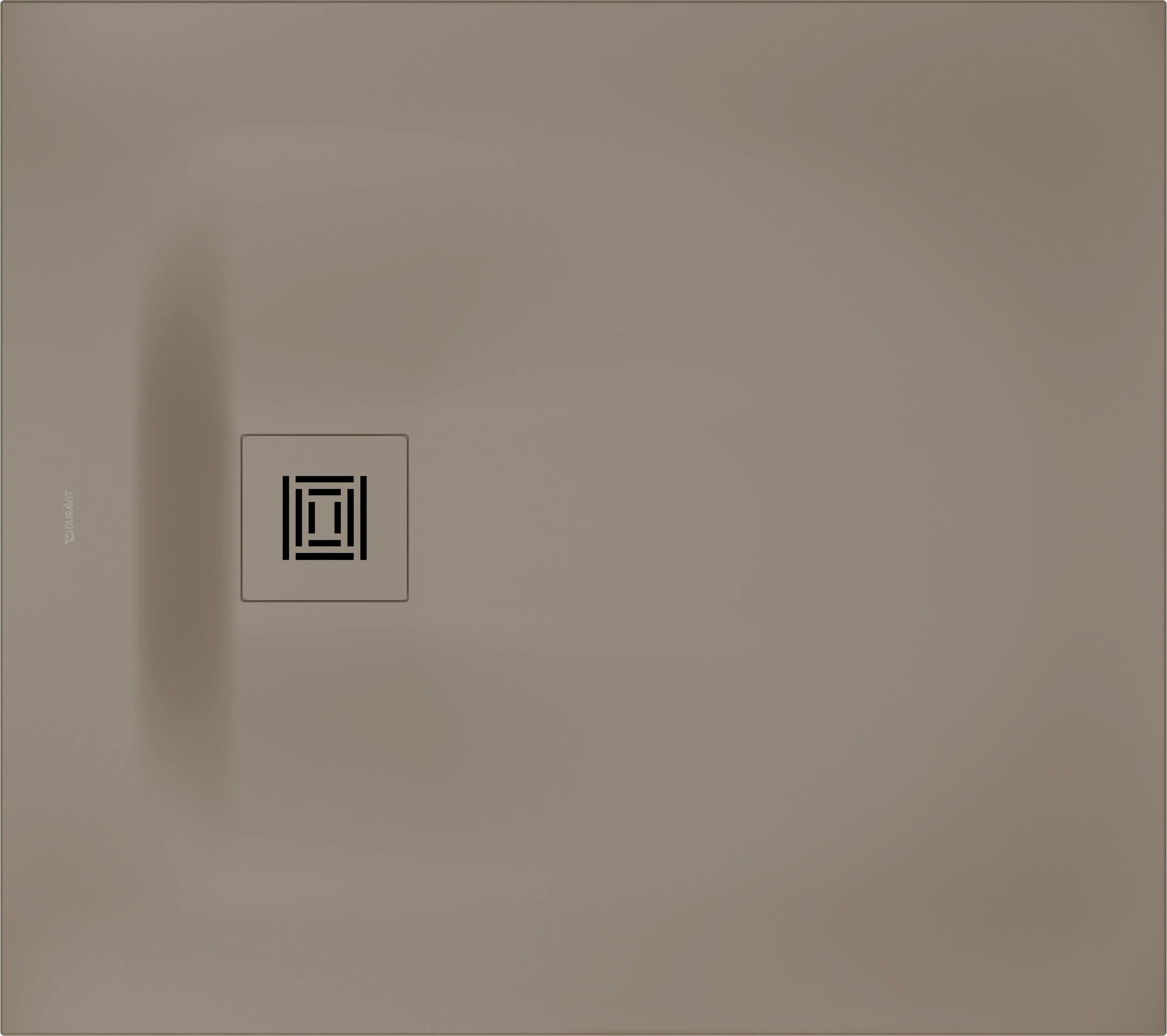 Duravit rechteck Duschwanne „Sustano“ 90 × 80 cm in Greige Matt