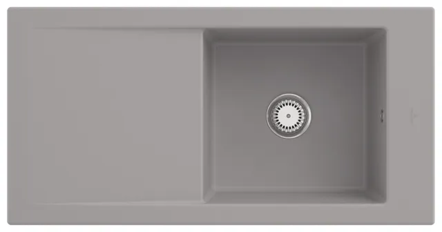 Villeroy & Boch Einbau-Küchenspülbecken „Timeline“ 60 1000 × 510 × 220 mm in Fossil