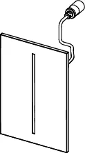 filo Sensorblende, Glas schwarz glzd.