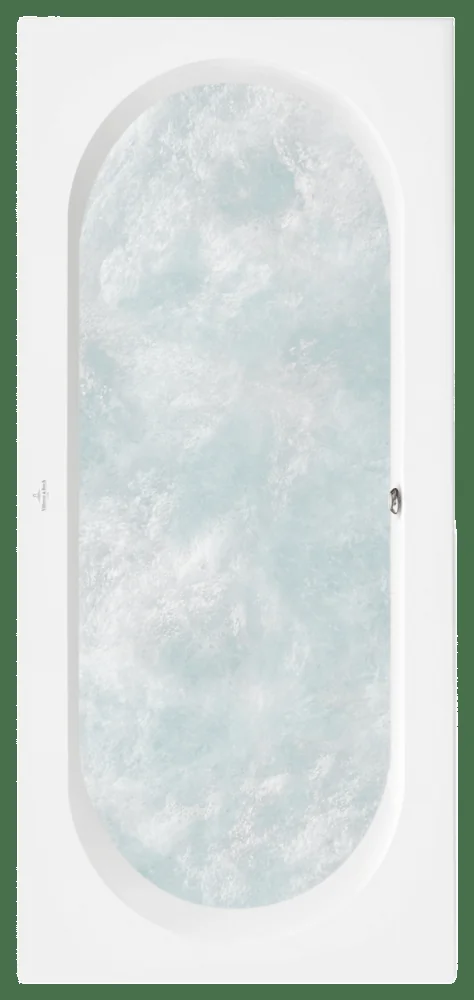 Villeroy & Boch O.novo Badewanne UHC180CAS2A2V, 1800x800mm, Weiß Alpin, Hydropool Comfort HC, TP2 Villeroy & Boch O.novo Badewanne UHC180CAS2A2V, 1800x800mm, Weiß Alpin, Hydropool Comfort HC, TP2