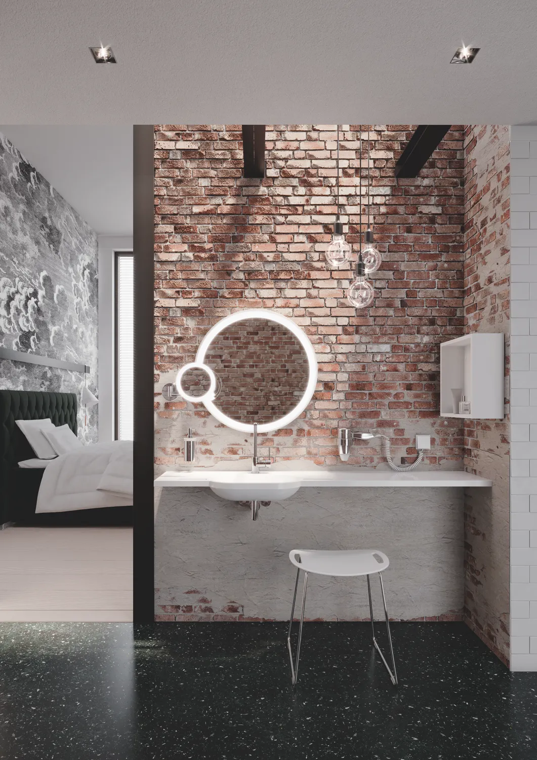 HEWI Seifenspender „System 900“ 9,8 × 18 × ⌀ 7,1 cm HEWI Seifenspender „System 900“ 9,8 × 18 × ⌀ 7,1 cm