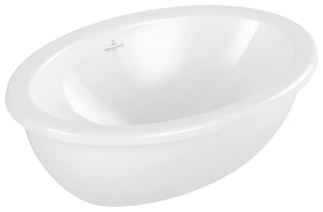 Villeroy & Boch Einbauwaschtisch aus TitanCeram „Loop & Friends“ ohne Hahnlochbohrung, 505 × 360 × 185 mm, ohne Hahnlochbohrung in Weiß Alpin Villeroy & Boch Einbauwaschtisch aus TitanCeram „Loop & Friends“ ohne Hahnlochbohrung, 505 × 360 × 185 mm, ohne Hahnlochbohrung in Weiß Alpin