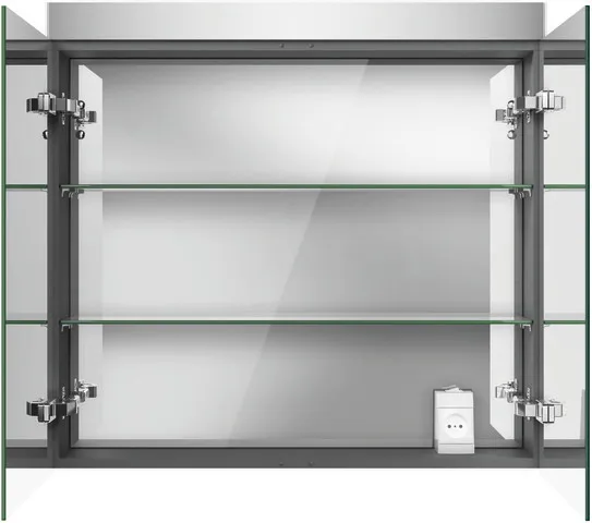 Duravit Spiegelschrank „Licht & Spiegel“ 81 × 76 × 14,8 cm Duravit Spiegelschrank „Licht & Spiegel“ 81 × 76 × 14,8 cm