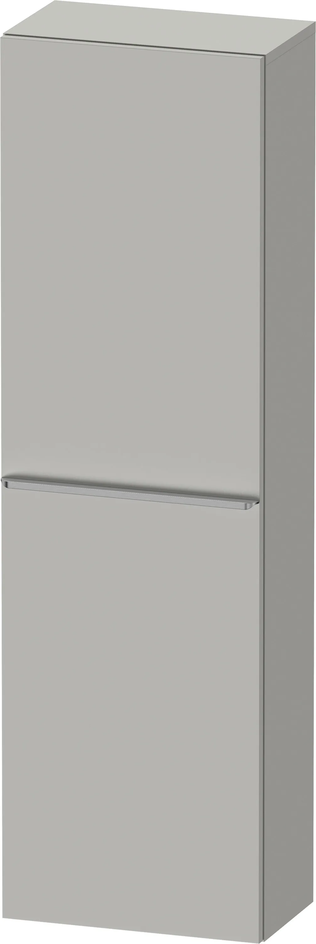 Duravit Halbhochschrank „D-Neo“ 40 × 132 × 24 cm Betongrau Matt