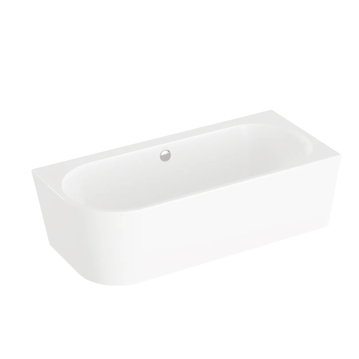 VitrA Geo Acryl Badewanne back to wall Ecke rechts 180 x 80 cm, Weiß Hochglanz VitrA Geo Acryl Badewanne back to wall Ecke rechts 180 x 80 cm, Weiß Hochglanz